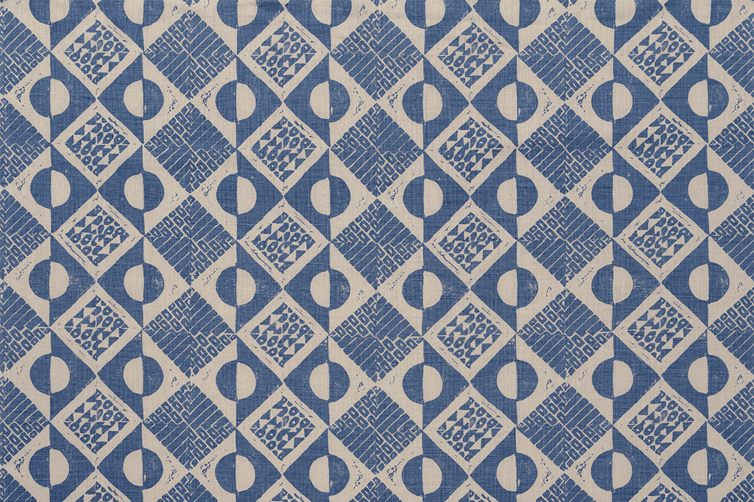 CIRCLES & SQUARES AZURE