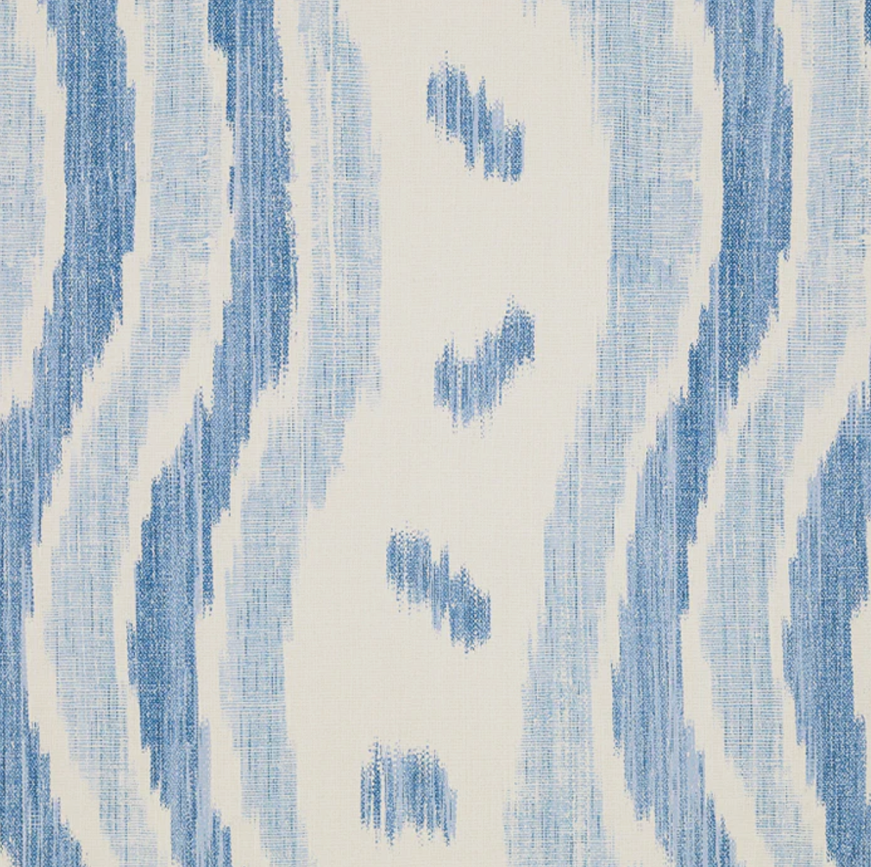 IKAT STRIPE WALLPAPER AZURE