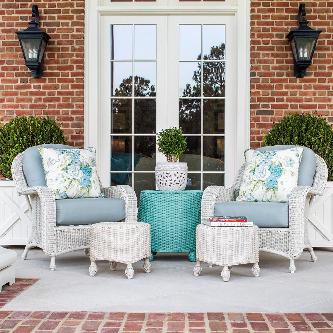 GRENVILLE BLUE GREEN CHINTZ