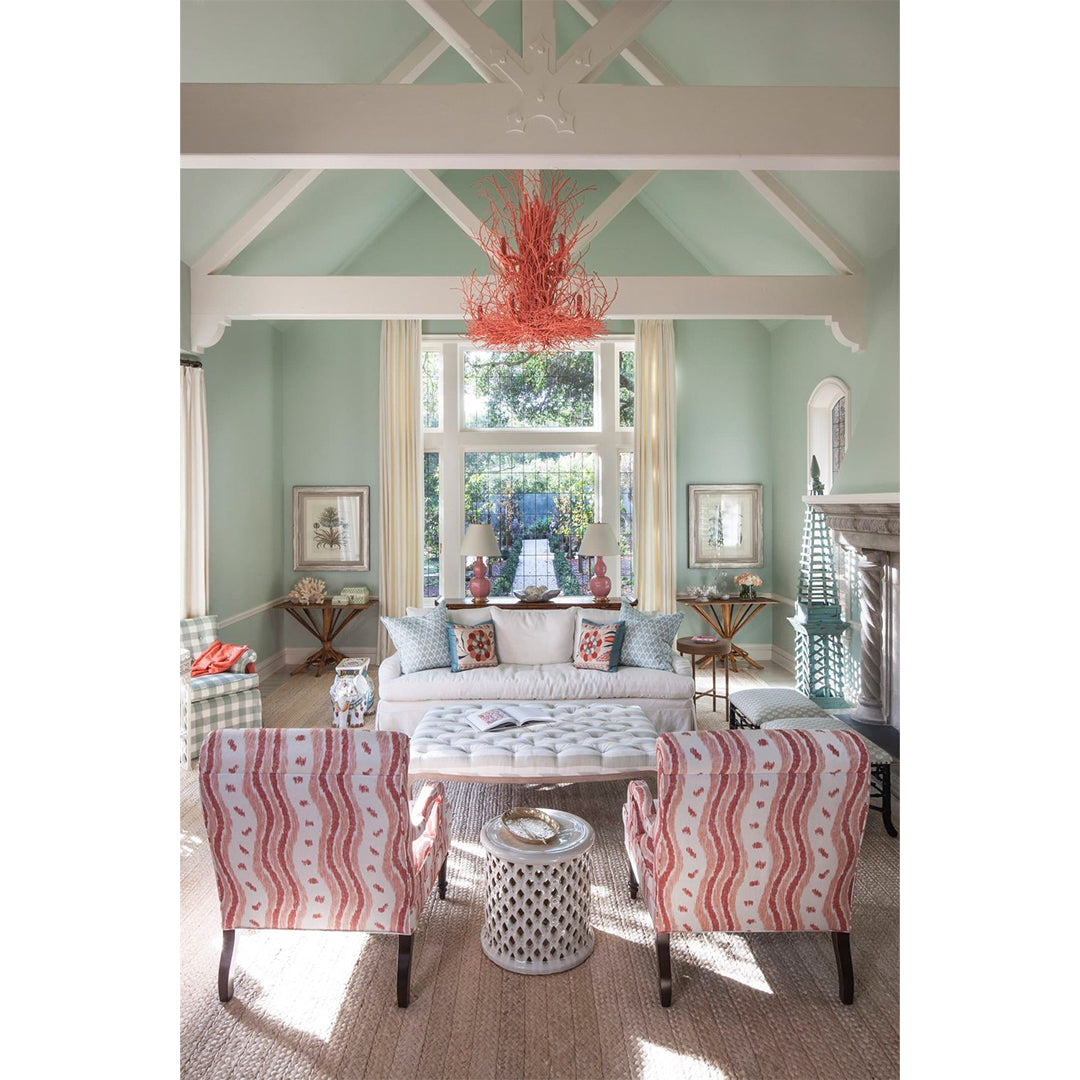 IKAT STRIPE CORAL
