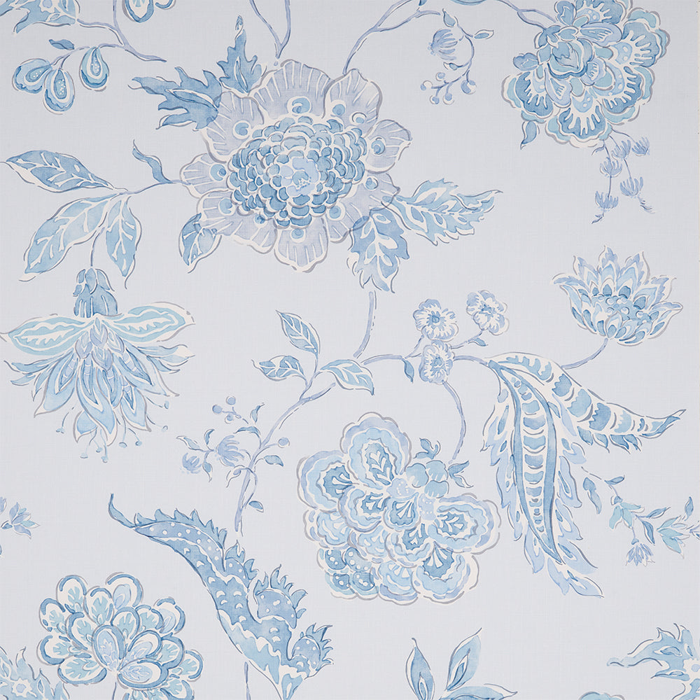 PEMBERLEY WALLPAPER BLUE