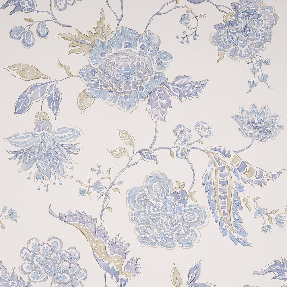 PEMBERLEY WALLPAPER BLUE SAND