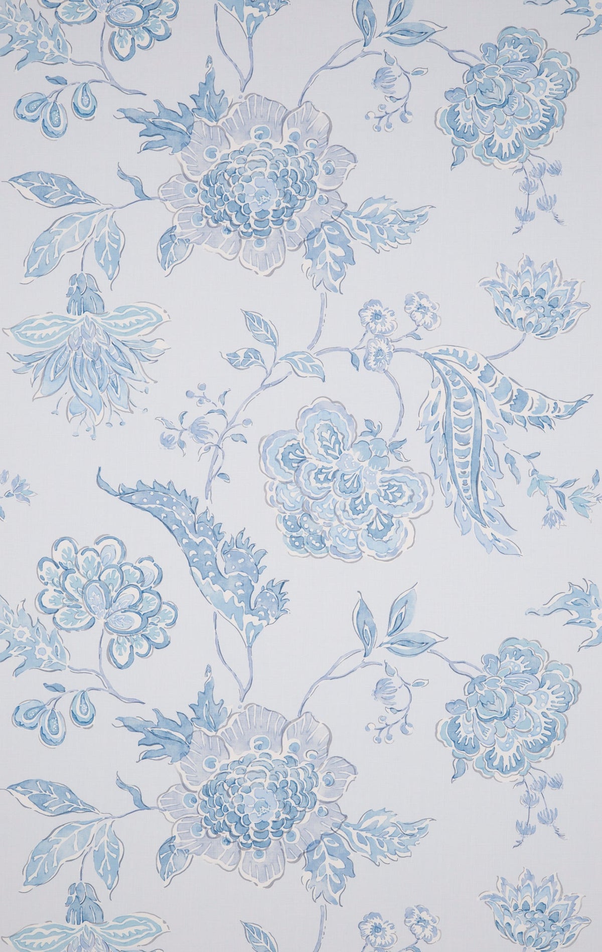 PEMBERLEY WALLPAPER BLUE