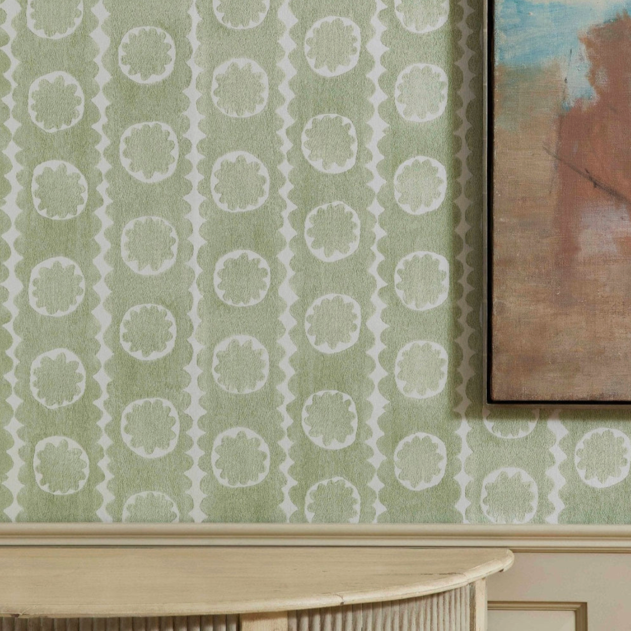 OSCAR WALLPAPER GREEN