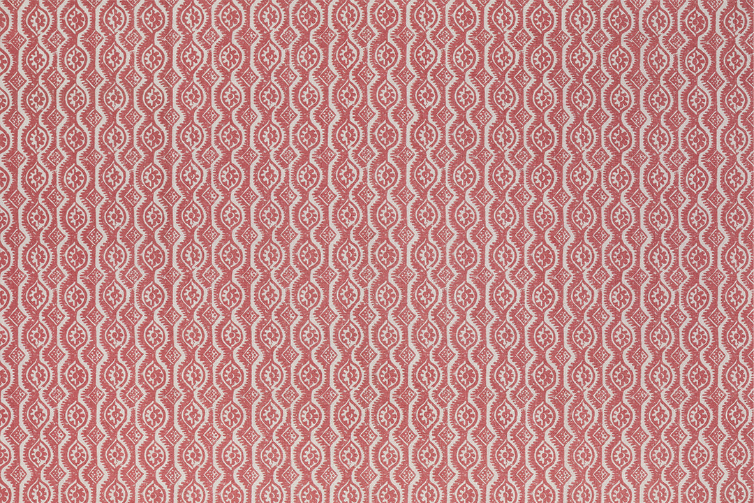 SMALL DAMASK ON OYSTER PINK
