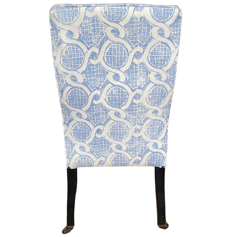 PEGGY ANGUS CHAIN BLUE CHAIR