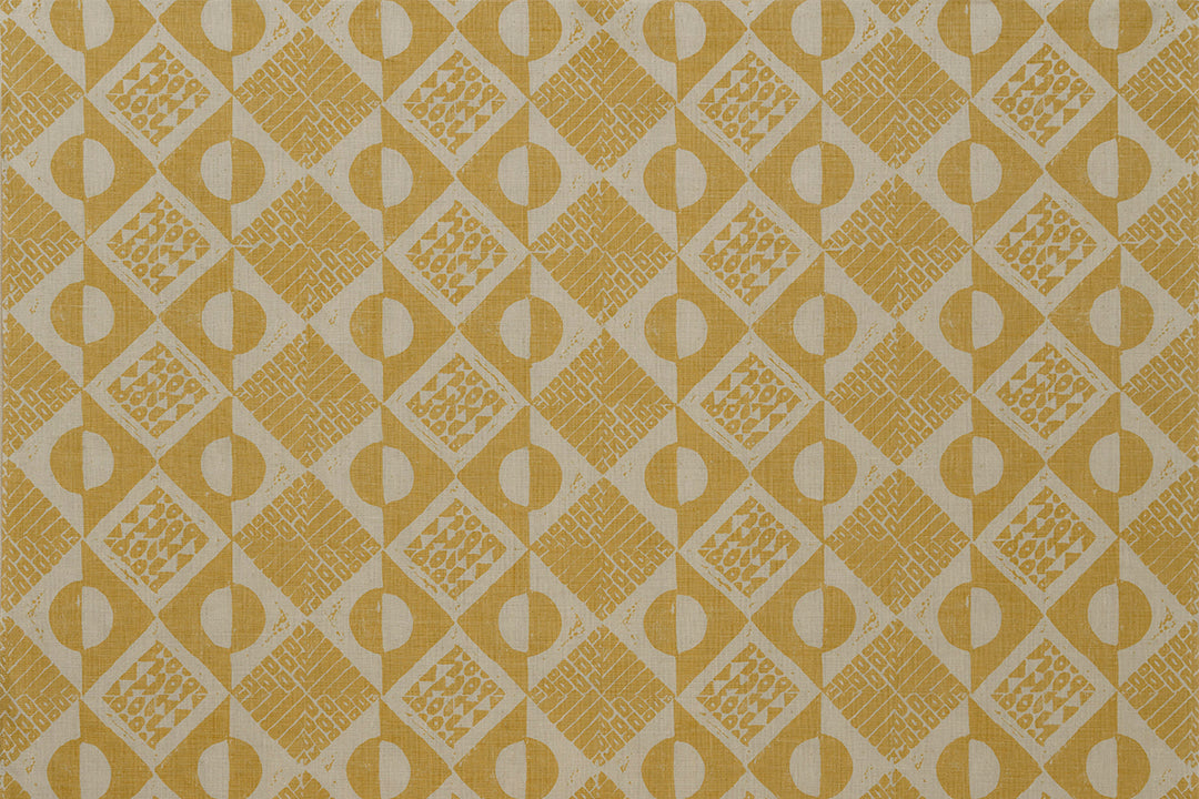 CIRCLES & SQUARES OCHRE