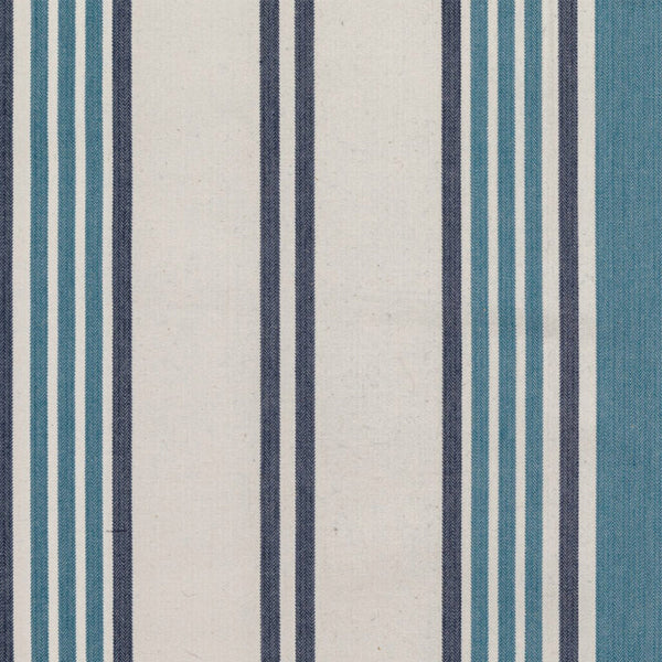 DERBY STRIPE BLUE NAVY SALE 5m Unit £25/m