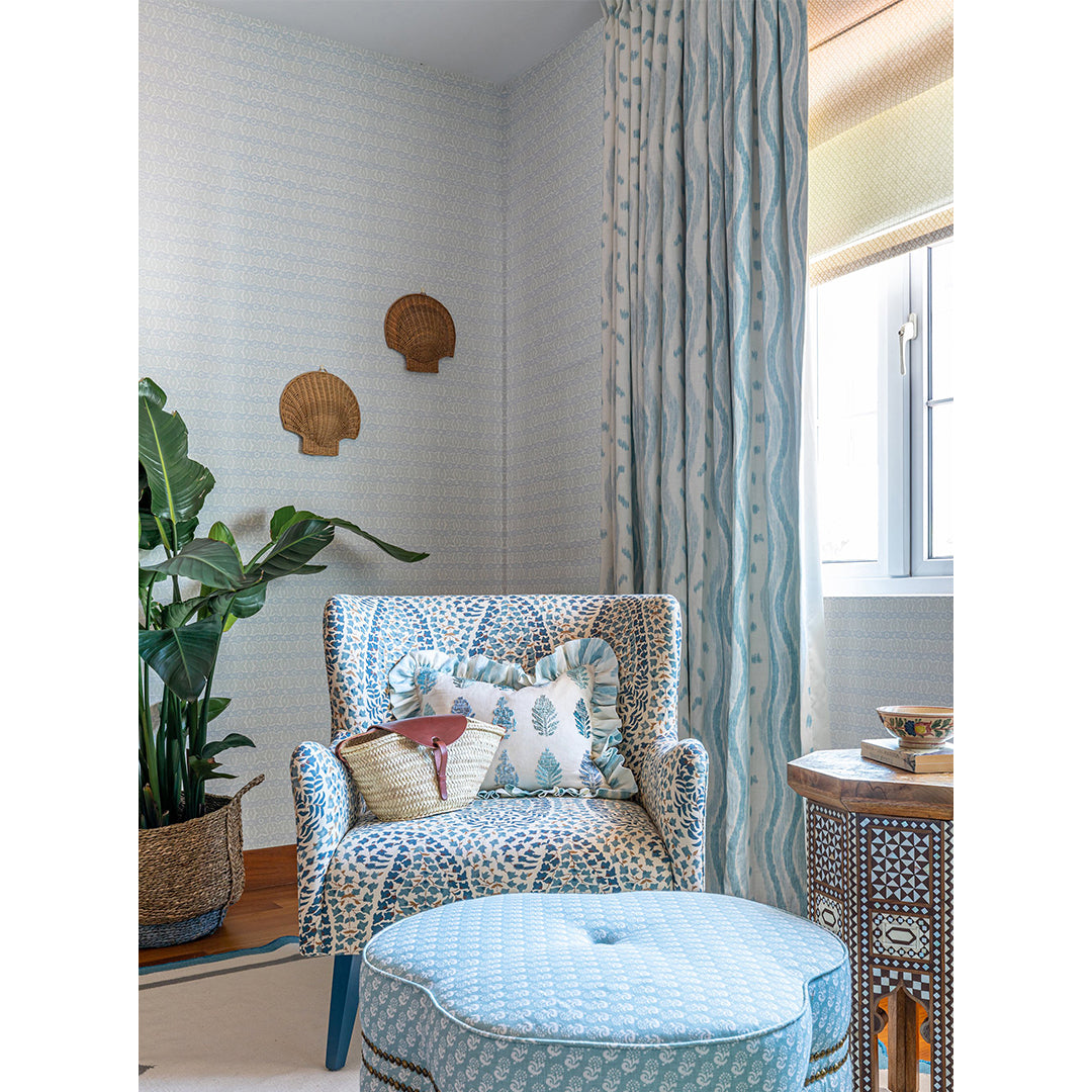 IKAT STRIPE AZURE