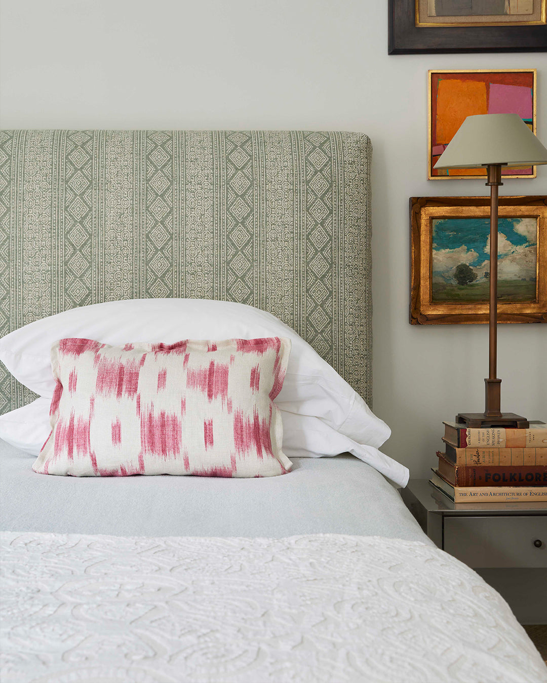 IKAT CHECK ROSE