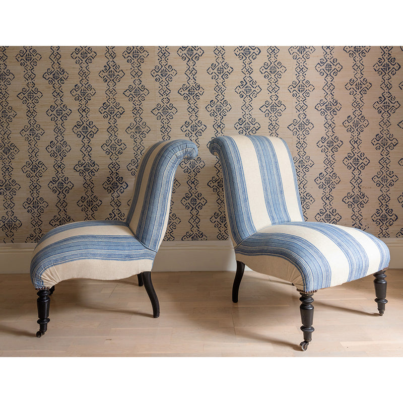 MIFFLIN STRIPE CHAIR BLUE