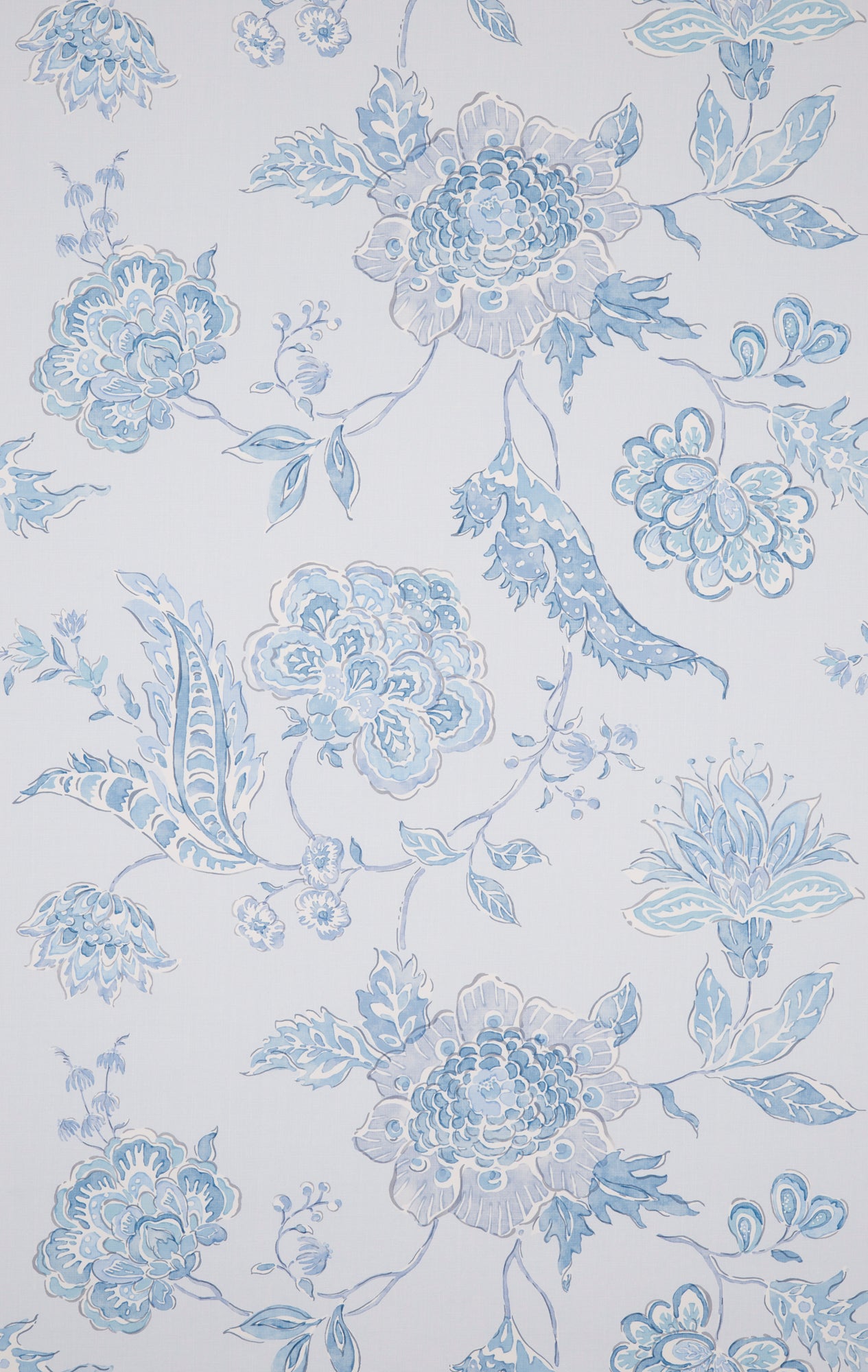 PEMBERLEY WALLPAPER BLUE