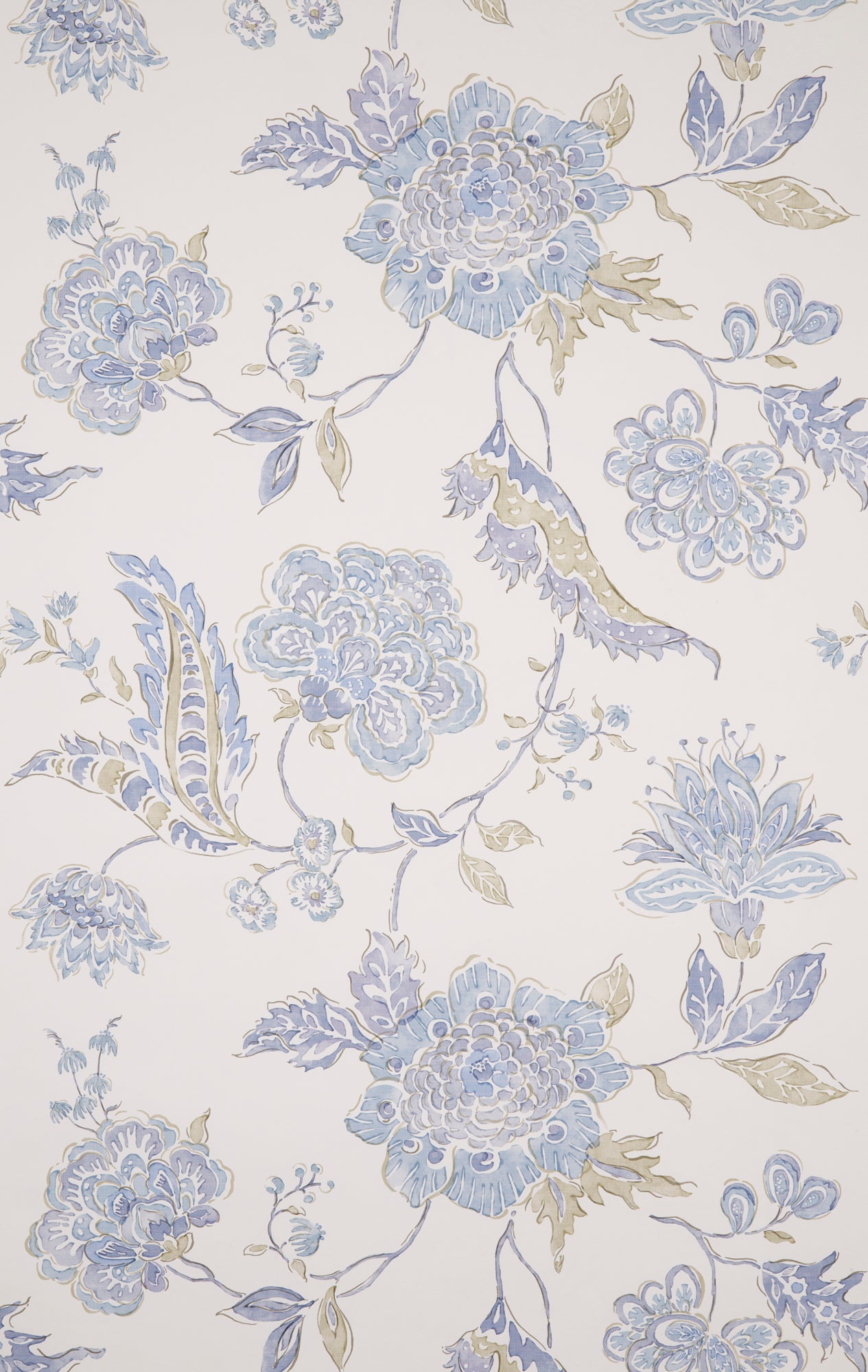 PEMBERLEY WALLPAPER BLUE SAND
