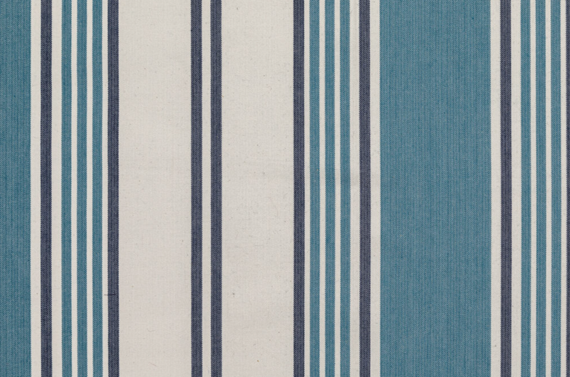 DERBY STRIPE BLUE NAVY SALE 5m Unit £25/m