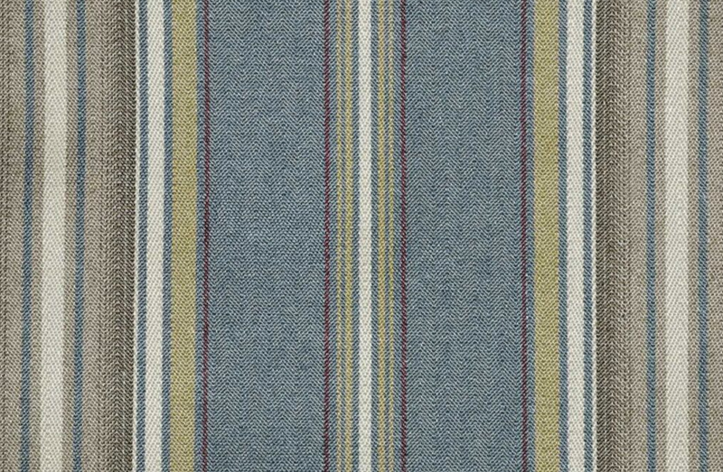 WINDSOR STRIPE AQUA/GOLD/RED