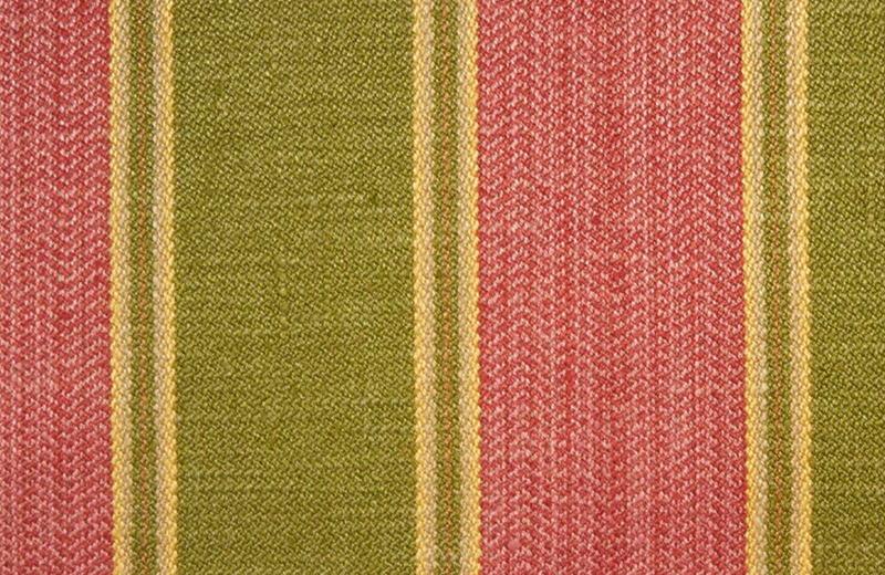 LAUNCESTON STRIPE ROSE GREEN SALE 5m Unit £30/m